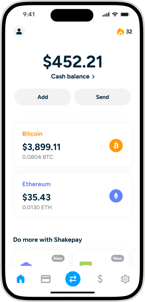 Shakepay app